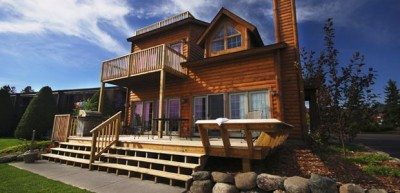 cabin at breezy point resort