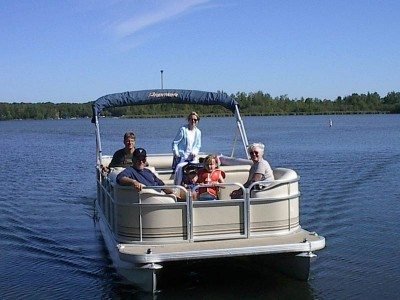 pontoon-boat