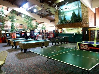 Breezy Point Resort game room