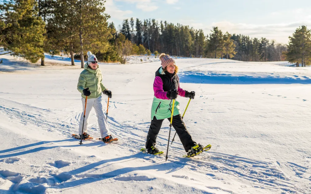 Breezy Point Snowshoeing