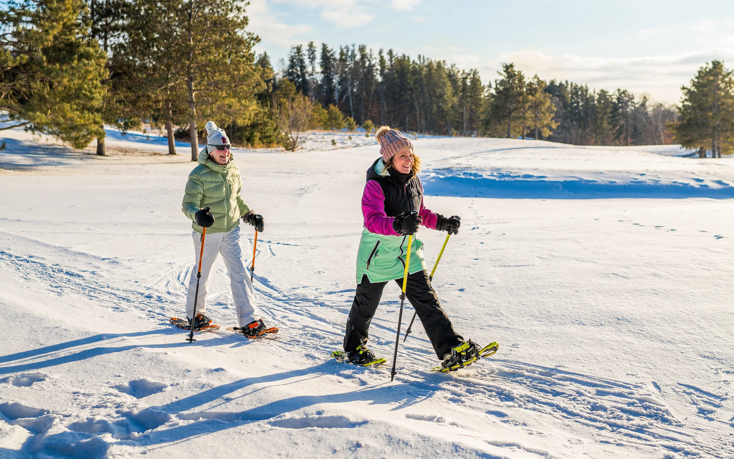 Breezy Point Snowshoeing