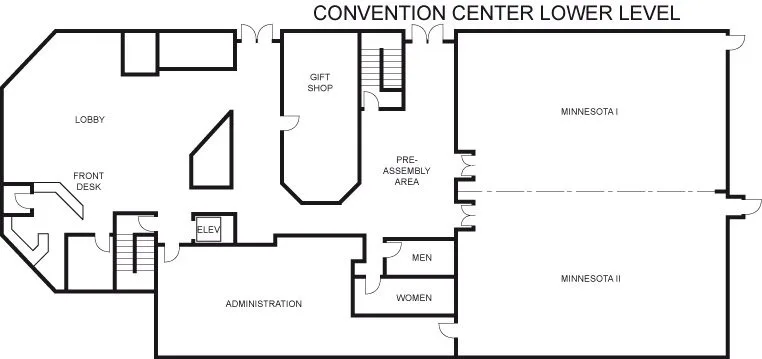 Convention Center Lowerleve